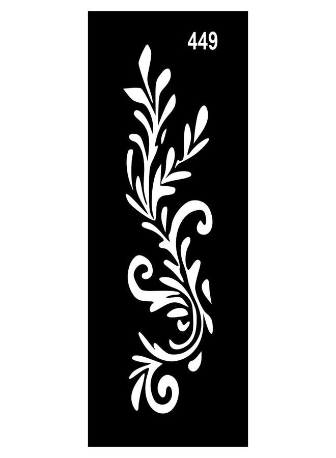 ORDERSHOCK Easy to Apply Mehndi Art Stickers for Kids and Grown-Ups for Kids & Adults Both Sticker - Image 1